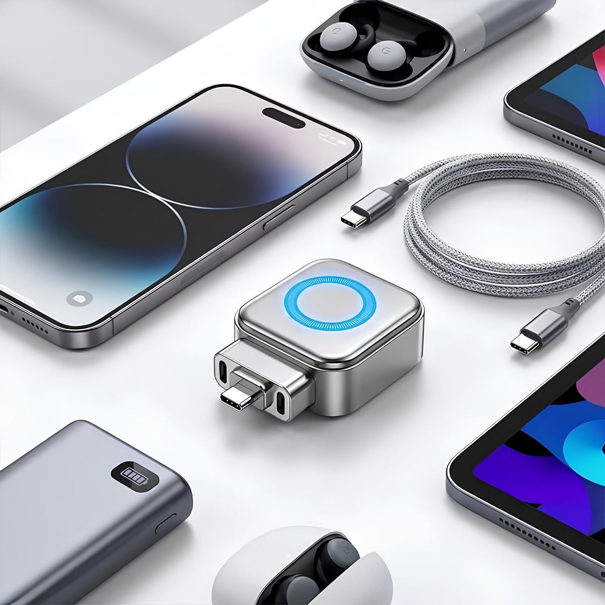Auto Power-Off 140W Fast Charging Adapter – Smart Charging & Safety