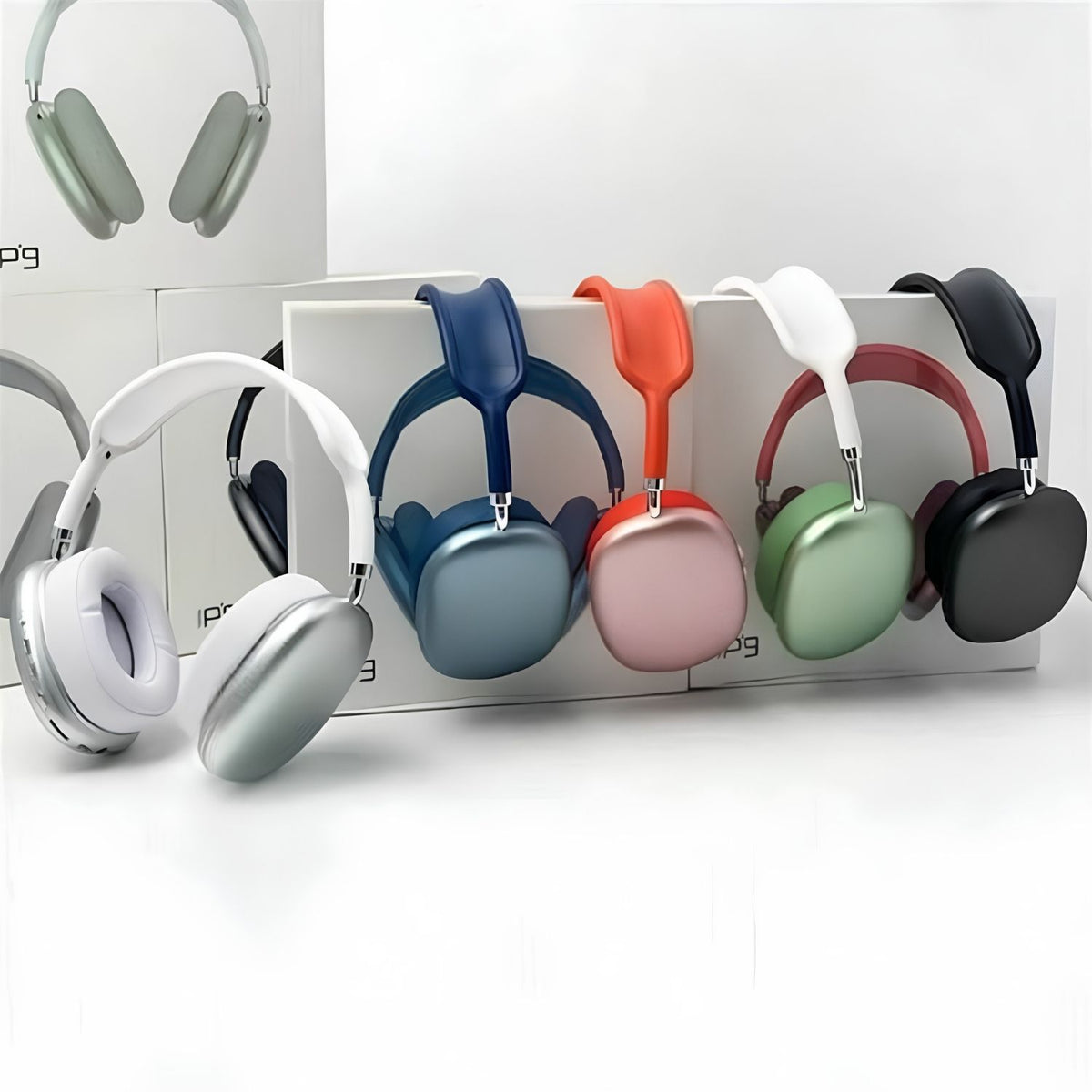 P9 Wireless Bluetooth Headphones – Deep Bass, Comfortable Over-Ear Design & Long Battery